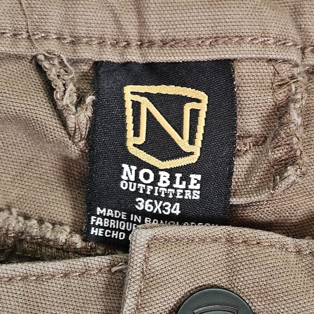 Rugged Noble Outfitters FullFlexx Nailhead Performance Pants‎ Mens 36x34 Brown - Picture 3 of 13